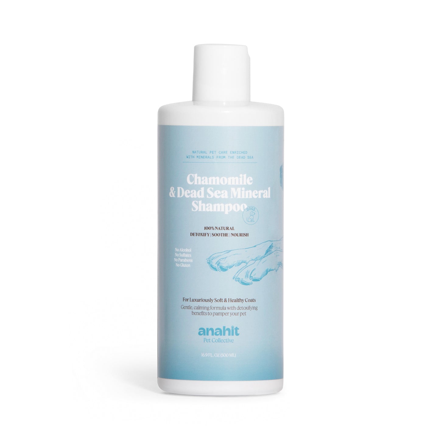 Chamomile & Dead Sea Mineral Shampoo For Dogs