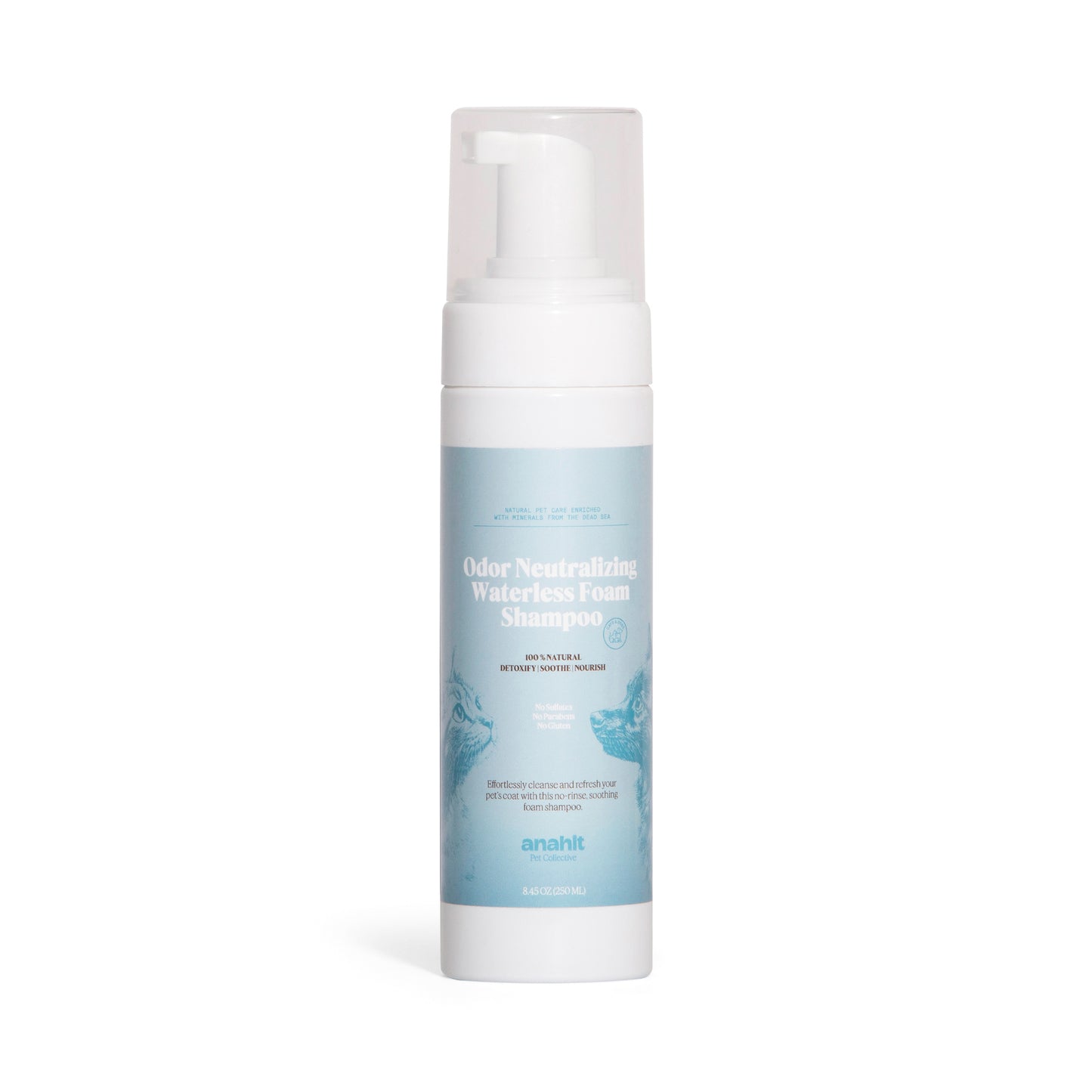 Odor Neutralizing Waterless Foam Shampoo