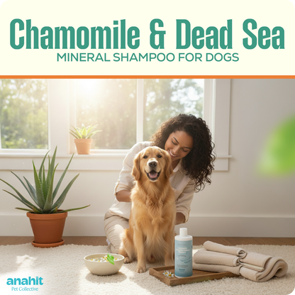 Chamomile & Dead Sea Mineral Shampoo For Dogs