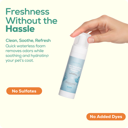 Odor Neutralizing Waterless Foam Shampoo