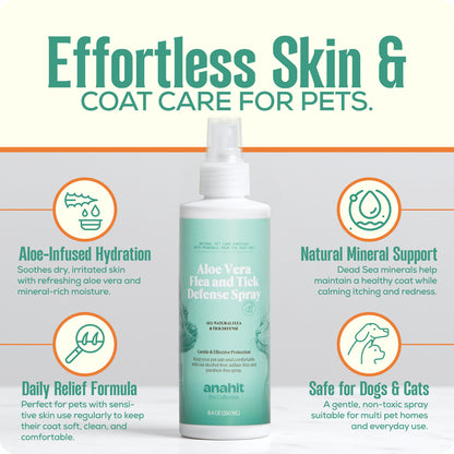 Aloe Vera Flea and Tick Defense Spray