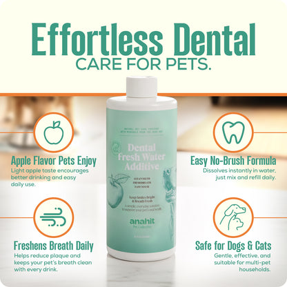 Dental Fresh Water Additive Apple Flavor