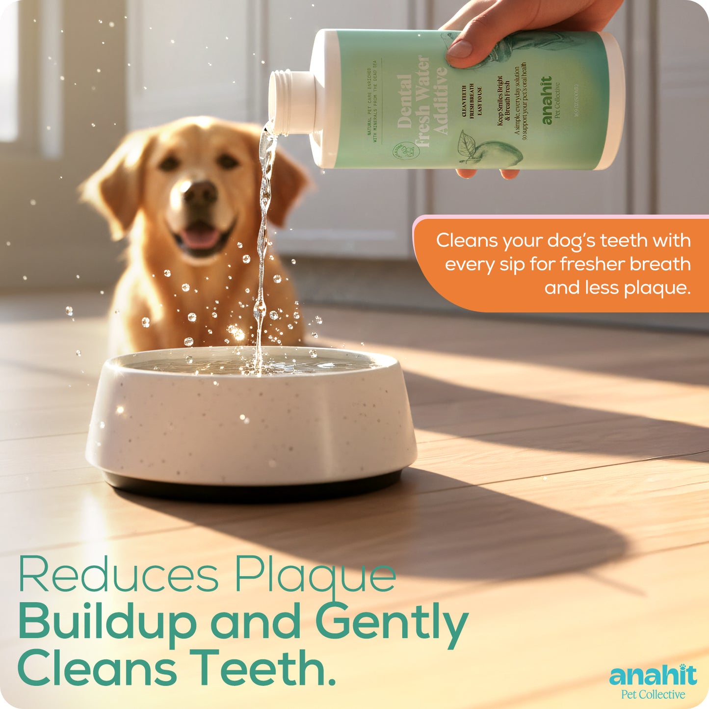 Dental Fresh Water Additive Apple Flavor