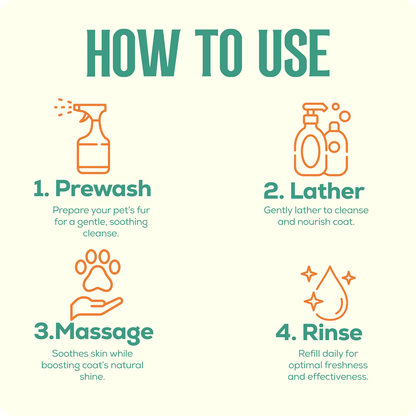 Chamomile & Dead Sea Mineral Shampoo For Dogs