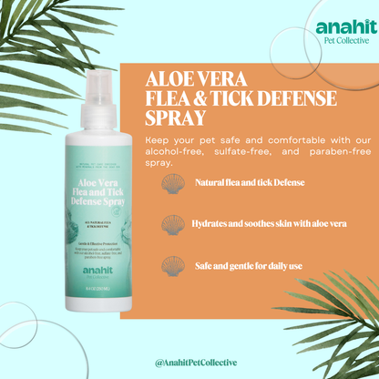 Aloe Vera Flea and Tick Defense Spray