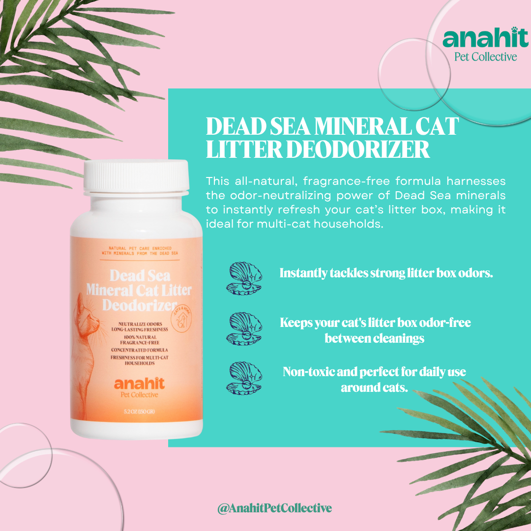 Dead Sea Mineral Cat Litter Deodorizer